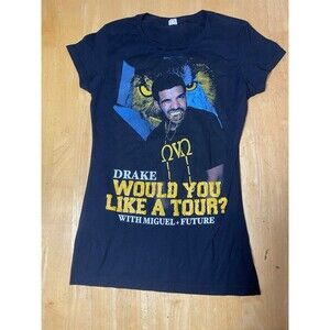DRAKE WOULD YOU LIKE A TOUR? With Miguel + Future Womens Size Small 15pit2pit